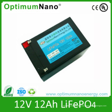 LiFePO4 Batería 12ah Baterías de litio 12V